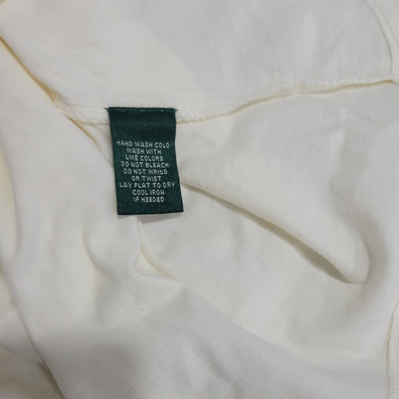 NWOT Ralph Lauren Ivory Crochet Overlay Fringe Hem Shift Dress Size XS - Picture 8 of 9